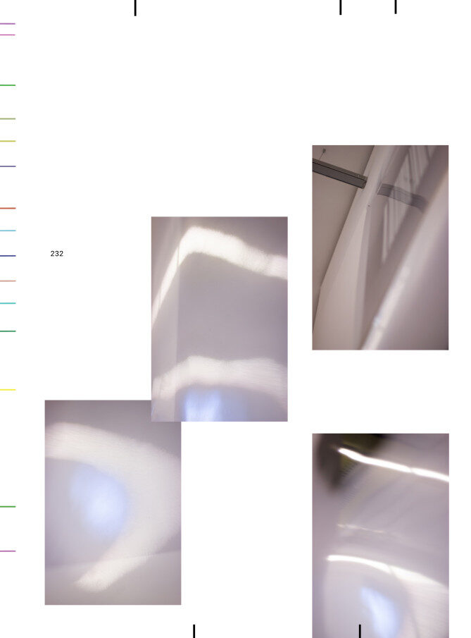 A catalogue page laying out four photographic details of the prints